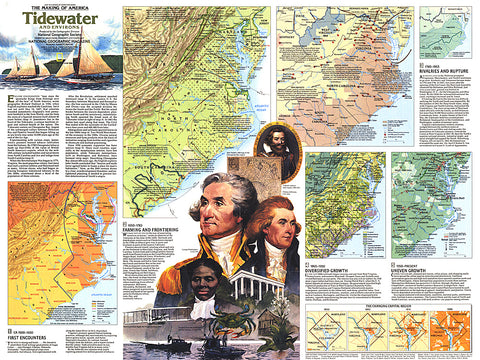 Buy map 1988 Tidewater and Environs Theme