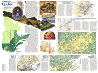 Buy map 1991 The Making of Canada, Quebec Theme