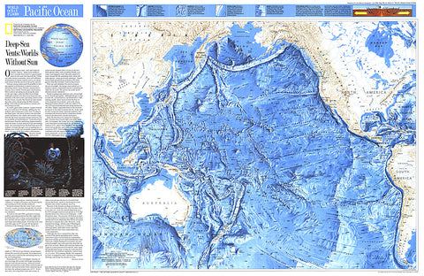 Buy map 1992 Pacific Ocean Map