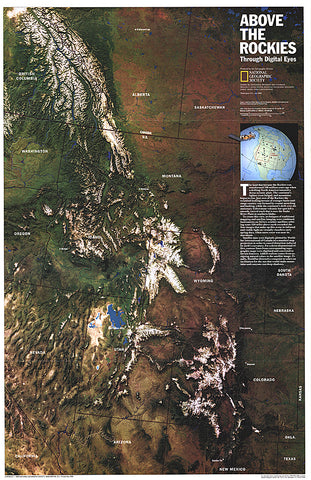 Buy map 1995 Above the Rockies Map