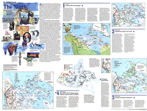 Buy map 1997 Making of Canada, the North Map