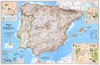Buy map 1998 Spain and Portugal