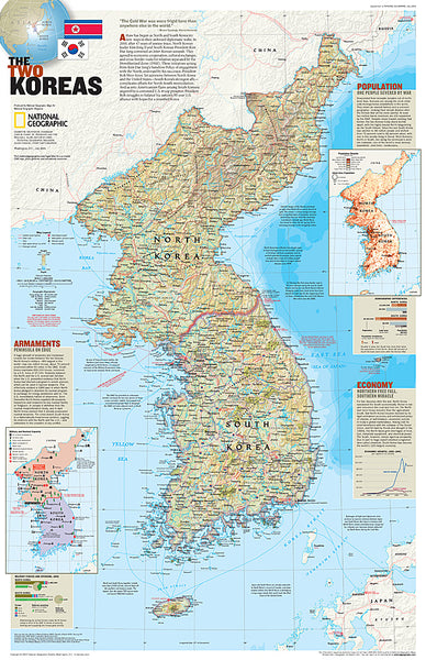 Buy map 2003 The Two Koreas