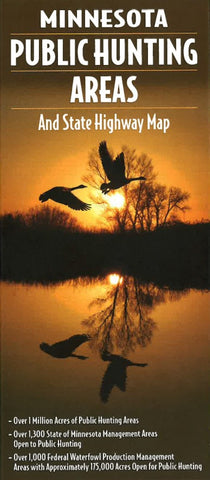 Buy map Hunting Map of Minnesota