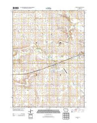 Ackley Iowa Historical topographic map, 1:24000 scale, 7.5 X 7.5 Minute, Year 2013