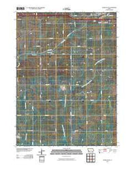 Adair South Iowa Historical topographic map, 1:24000 scale, 7.5 X 7.5 Minute, Year 2010