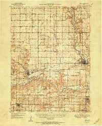 Adel Iowa Historical topographic map, 1:62500 scale, 15 X 15 Minute, Year 1951