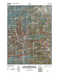 Adel Iowa Historical topographic map, 1:24000 scale, 7.5 X 7.5 Minute, Year 2010