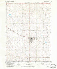 Alta Iowa Historical topographic map, 1:24000 scale, 7.5 X 7.5 Minute, Year 1979