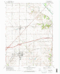 Altoona Iowa Historical topographic map, 1:24000 scale, 7.5 X 7.5 Minute, Year 1972