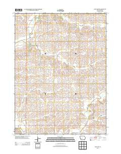 Anita SW Iowa Historical topographic map, 1:24000 scale, 7.5 X 7.5 Minute, Year 2013