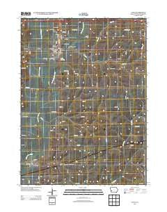 Avoca Iowa Historical topographic map, 1:24000 scale, 7.5 X 7.5 Minute, Year 2013