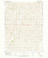 Avoca SE Iowa Historical topographic map, 1:24000 scale, 7.5 X 7.5 Minute, Year 1963
