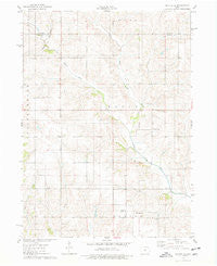 Baxter SE Iowa Historical topographic map, 1:24000 scale, 7.5 X 7.5 Minute, Year 1975