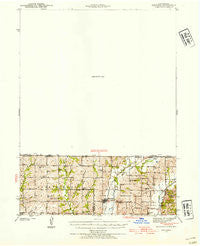 Bedford Iowa Historical topographic map, 1:62500 scale, 15 X 15 Minute, Year 1940