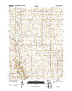 Berkley Iowa Historical topographic map, 1:24000 scale, 7.5 X 7.5 Minute, Year 2013