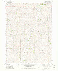 Bingham Iowa Historical topographic map, 1:24000 scale, 7.5 X 7.5 Minute, Year 1981