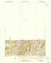 Blockton Iowa Historical topographic map, 1:62500 scale, 15 X 15 Minute, Year 1940
