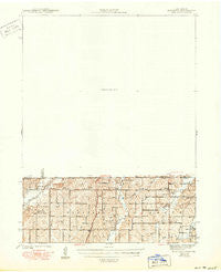 Blockton Iowa Historical topographic map, 1:62500 scale, 15 X 15 Minute, Year 1943