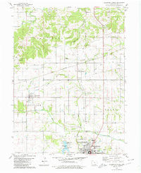 Bloomfield North Iowa Historical topographic map, 1:24000 scale, 7.5 X 7.5 Minute, Year 1980