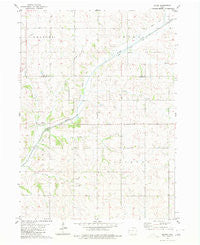 Boyer Iowa Historical topographic map, 1:24000 scale, 7.5 X 7.5 Minute, Year 1980
