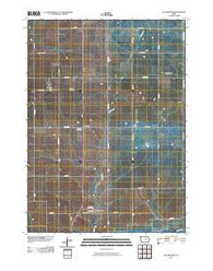 Buckingham Iowa Historical topographic map, 1:24000 scale, 7.5 X 7.5 Minute, Year 2010