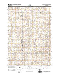 Buffalo Center NE Iowa Historical topographic map, 1:24000 scale, 7.5 X 7.5 Minute, Year 2013