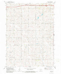 Canby Iowa Historical topographic map, 1:24000 scale, 7.5 X 7.5 Minute, Year 1971