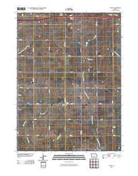 Canby Iowa Historical topographic map, 1:24000 scale, 7.5 X 7.5 Minute, Year 2010