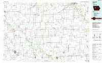 Carroll Iowa Historical topographic map, 1:100000 scale, 30 X 60 Minute, Year 1985