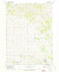 Casey Iowa Historical topographic map, 1:24000 scale, 7.5 X 7.5 Minute, Year 1971