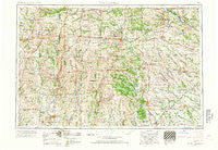 Centerville Iowa Historical topographic map, 1:250000 scale, 1 X 2 Degree, Year 1954