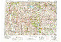 Centerville Iowa Historical topographic map, 1:250000 scale, 1 X 2 Degree, Year 1954