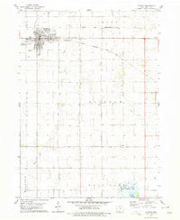 Clarion Iowa Historical topographic map, 1:24000 scale, 7.5 X 7.5 Minute, Year 1978