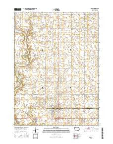 Colo Iowa Current topographic map, 1:24000 scale, 7.5 X 7.5 Minute, Year 2015
