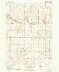 Conrad East Iowa Historical topographic map, 1:24000 scale, 7.5 X 7.5 Minute, Year 1960