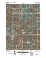 Conrad West Iowa Historical topographic map, 1:24000 scale, 7.5 X 7.5 Minute, Year 2010