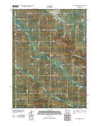 Coon Rapids South Iowa Historical topographic map, 1:24000 scale, 7.5 X 7.5 Minute, Year 2010