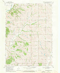 Correctionville SE Iowa Historical topographic map, 1:24000 scale, 7.5 X 7.5 Minute, Year 1969