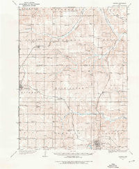 Corydon Iowa Historical topographic map, 1:62500 scale, 15 X 15 Minute, Year 1934