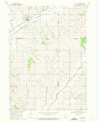 Danbury Iowa Historical topographic map, 1:24000 scale, 7.5 X 7.5 Minute, Year 1969