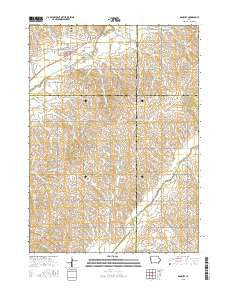 Danbury Iowa Current topographic map, 1:24000 scale, 7.5 X 7.5 Minute, Year 2015