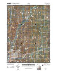 Denison Iowa Historical topographic map, 1:24000 scale, 7.5 X 7.5 Minute, Year 2010