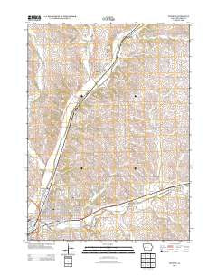 Denison Iowa Historical topographic map, 1:24000 scale, 7.5 X 7.5 Minute, Year 2013