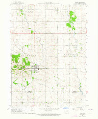 Denver Iowa Historical topographic map, 1:24000 scale, 7.5 X 7.5 Minute, Year 1963