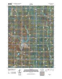 Denver Iowa Historical topographic map, 1:24000 scale, 7.5 X 7.5 Minute, Year 2010