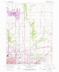 Des Moines NE Iowa Historical topographic map, 1:24000 scale, 7.5 X 7.5 Minute, Year 1956