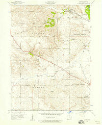 Dixon Iowa Historical topographic map, 1:24000 scale, 7.5 X 7.5 Minute, Year 1953