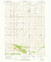 Eagle Center Iowa Historical topographic map, 1:24000 scale, 7.5 X 7.5 Minute, Year 1963
