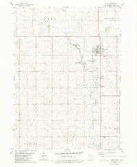 Early Iowa Historical topographic map, 1:24000 scale, 7.5 X 7.5 Minute, Year 1980